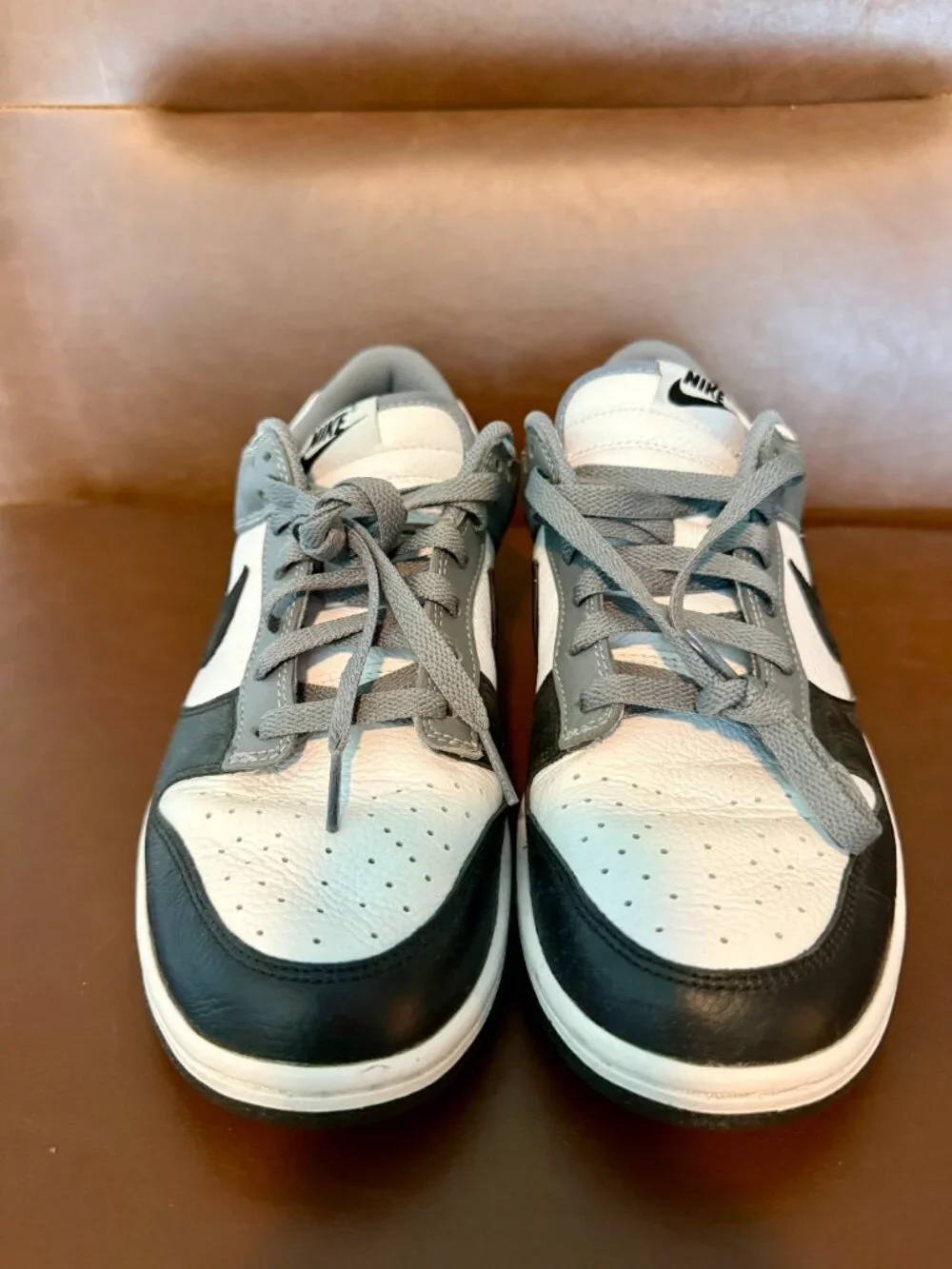 Nike Dunk Low, Men's Size 9, Blk/White/Grey/Blue